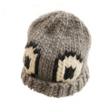 Gorro de malha de acrílico barato da moda